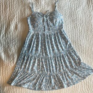 Floral Blue Sundress